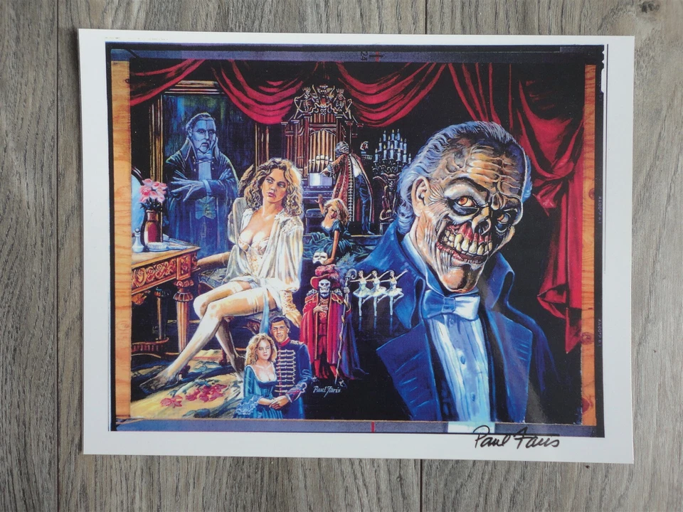 Phantom Of The Opera Pinball Machine Art Sheet - Image 1 of 1