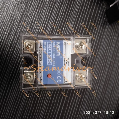 New 1PCS Megger MGR-1 D4840 Solid State Relay 40A DC Control AC - Image 1 of 4