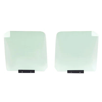 For Ford F-150/Bronco 1987-1997 Door Window Glass Front Left+Right Replacement - Image 1 of 4