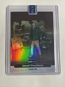 2022 Back 2 Back Trading Hometown Horror Custom Art Jason Voorhees refractor - Picture 1 of 2