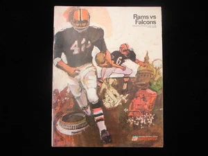 December 3 1967 NFL Football Program Atlanta Falcons at Los Angeles Rams EXMT - Picture 1 of 3
