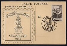 JOURNEE DU TIMBRE / 1946 - CARTE MAXIMUM FDC / COTE 25.00 EUROS (ref 1116a)