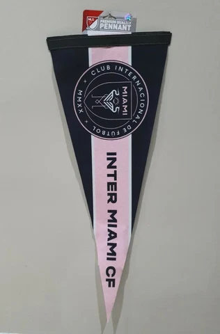 NEW INTER MIAMI C.F. PREMIUM QUALITY FELT PENNANT 12"X30" BANNER Cover