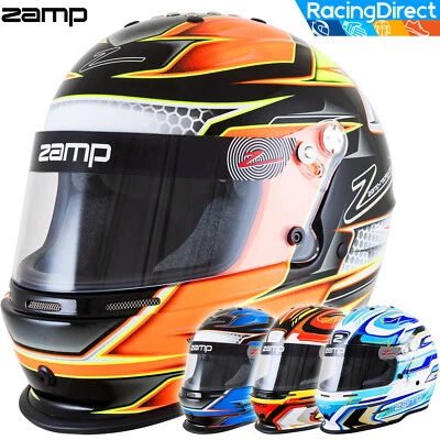 ZAMP RZ-42Y CMR2016 Karting Helmet -Children's Snell FIA CMR Youth Kart Racing - Image 1 of 4