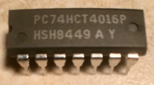 Phillips PC74HCT4016P 74HCT4016 Quad Bilateral Switches - NOS - Picture 1 of 1