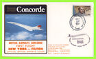 U.S.A. 1985 British Airways Concorde First Flight New York - Filton