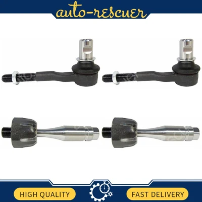 Конец рулевого троса Delphi внутренний внешний 4x подходит для Audi A8 quattro 2004 - 2010 годов выпуска - Изображение 1 из 3