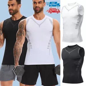 Chaleco sin mangas para hombre Fitness Correr Gimnasio Deporte Camiseta Prendas para el torso Chaleco deportivo EE. UU. - Imagen 1 de 32