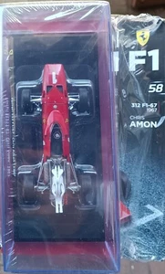 LE GRANDI FERRARI F1-1:24 FERRARI 312 F1-67-CHRIS AMON - 1967 N.# 58 - Foto 1 di 12