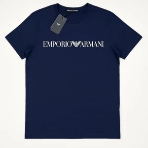 Men's Summer Emporio Armani T-Shirt short sleeve - Picture 1 of 7