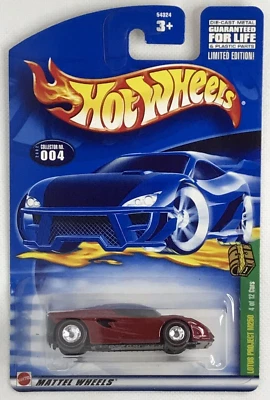 Hot Wheels Treasure Hunt Lotus Project M250 RR 2002 ruedas edición limitada #4/12 Foto 1 de 2