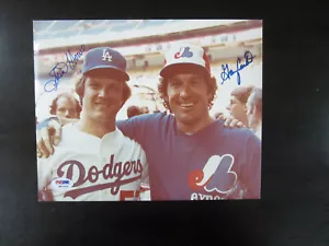 Gary Carter Steve Howe Autograph Signed 8 X 10 Photo PSA/DNA Dodgers Expos - Picture 1 of 1