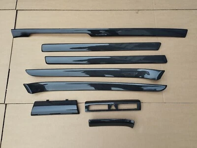 Juego de molduras interiores de fibra de carbono para Audi A4 S4 RS4 B5 Quattro OEM SUMERGIDO de fábrica Foto 1 de 4
