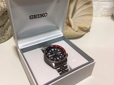 Seiko SKX009K2 Pepsi – Iconic 200m Diver – Upgraded 4R36 – Excellent - Immagine 1 di 4