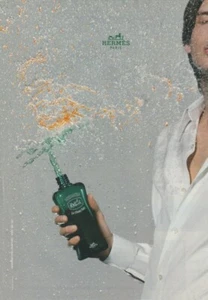 Werbepapier - Advertising Paper - Eau d'Orange Verte d'Hermès N°1 - Bild 1 von 1