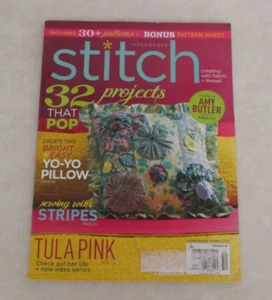 Quilting Arts Magazine: Stitch, Creating with Fabric + Thread (Summer 2015) - Picture 1 of 11