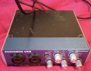 PreSonus AUDIOBOX USB 2 Channel Audio Interface, works but has faint buzz sound - Picture 1 of 2