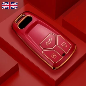 Funda llavero remoto para Audi A5 A7 A8 Q3 Q5 Q7 A6 C5 C6 RS SLINE TT SQ S - Imagen 1 de 5
