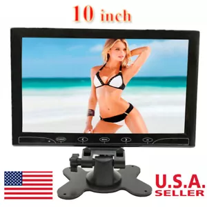 9''/10.1" CCTV Security Monitor PC Laptop LCD TV Screen for Raspberry Pi -US - Picture 1 of 23