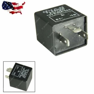 1pcs 3-Pin CF14 CF-14 JL-02 EP35 LED Flasher Relay Fix Turn Signal Hyper Flash - Picture 1 of 5