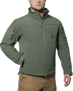 Stealth Ops Soft Shell Tactical Jacket Waterproof Uniform Warm Military Coat - Picture 1 of 18