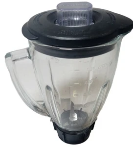 Osterizer Oster 6 Cup 1.25 Liter Glass Replacement Blender Jar W/Lid and Blade - Picture 1 of 8