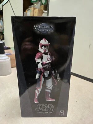 NUEVO EN CAJA Sideshow Hot Toys Star Wars 1/6 Coruscant Guard Commander Fox Fase 1 Foto 1 de 4
