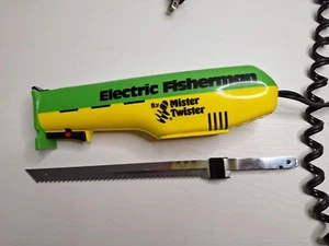 Mister Twister Electric Fisherman Fillet Knife MT-1201 Double Blades Great Shape - Picture 1 of 15