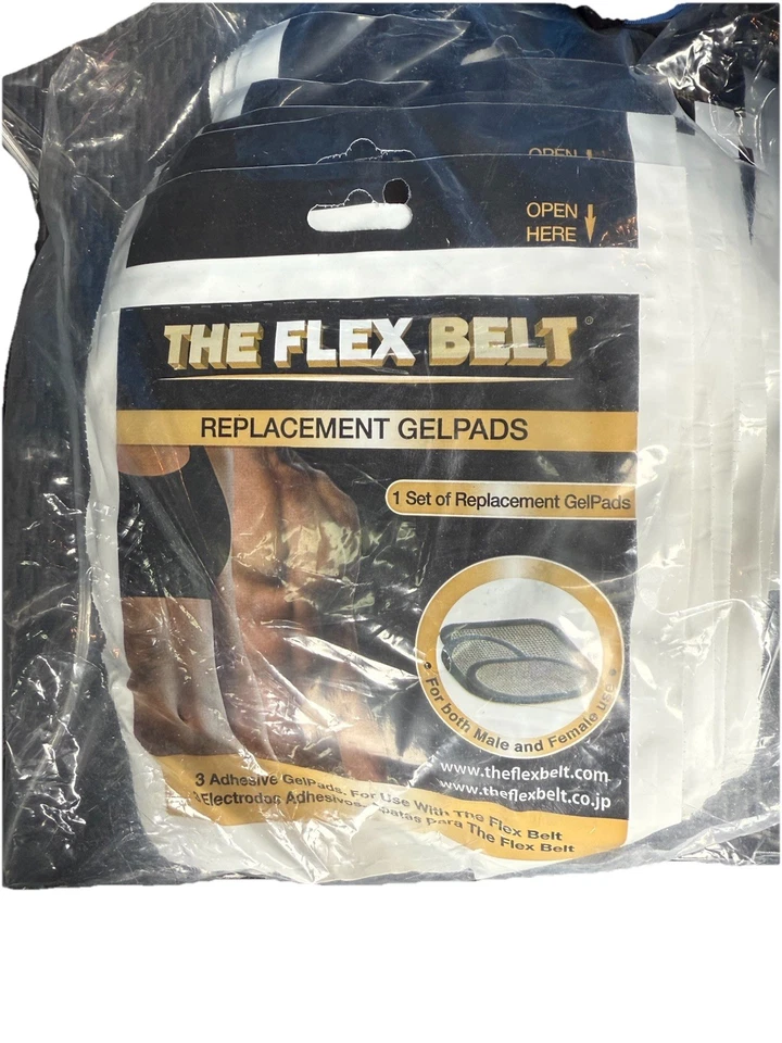 Almohadillas de gel de repuesto THE FLEX BELT (caducadas) Foto 1 de 1