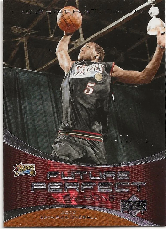 2002-03 Upper Deck Future Perfect John Salmons /999 Rookie #76 - Image 1 of 2