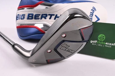 Left Hand Callaway Big Bertha B21 #5 Hybrid / 24 Degree / Stiff Flex Callaway 65 - Image 1 of 4