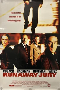 RUNAWAY JURY Original One Sheet Movie Poster - 2003 - CUSACK/HACKMAN - Picture 1 of 7