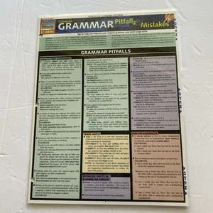 Bar Charts Inc Quick Study Academic -  Grammar Pitfalls & Mistakes - Bild 1 von 2