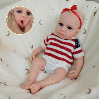 12inch Mouth Can Open Super Soft Solid Platinum silicone Flexible Elastic Doll - Image 1 of 4