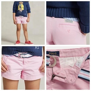 POLO RALPH LAUREN AUTHENTIC TODDLERS GIRLS BRAND NEW ORIGINAL SHORTS Sz 4T, NWT - Picture 1 of 10