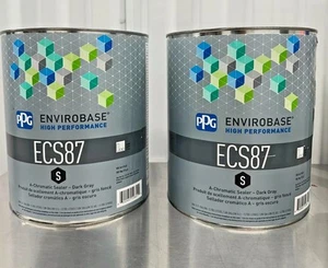 (2 Pack) PPG Envirobase ECS87 Dark Gray Chromatic Sealer 1 Gal - Picture 1 of 1