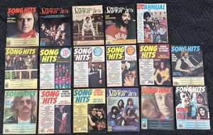 VTG 1970s SONG HITS Magazine Lot (17) Pop, Rock & Roll, Steve Miller, Joe Walsh - Picture 1 of 8