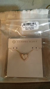 Collar colgante para mujer para Kendra Scott Ari corazón, longitud ajustable - Imagen 1 de 1