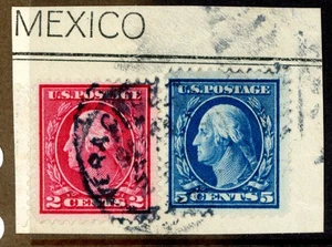 USA 1920 Used in Puerto Rico on Piece Washington K502 - Picture 1 of 6