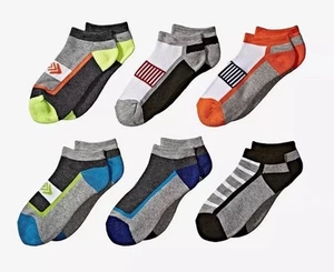 Jefferies Socks Boys Sporty Low Cut 4 Pack Socks Size Medium L92432 - Picture 1 of 2