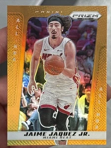JAIME JAQUEZ JR. 2024-25 PANINI PRIZM DECA ALL-NBA ORANGE HEAT /49 - Picture 1 of 2