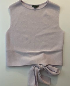 Wild Fable Tie Back Crewneck Sweater Tank Top Damen XSmall Light Violet - Bild 1 von 2