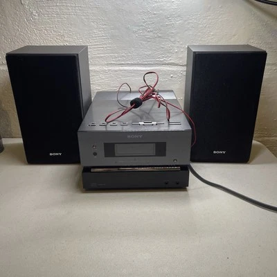 Sony HCD-CBX1 Hi Fi  Micro Stereo System CD/AM/FM/MP3 Radio/No Remote~Tested - Image 1 of 4