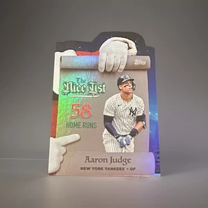 Béisbol navideño Topps 2025 haciendo la bonita lista MNL-3 Aaron Judge Yankees - Imagen 1 de 2
