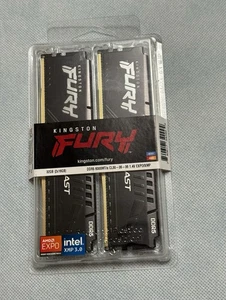 Kingston Fury Beast 32GB (2x16GB) 6000MT/s DDR5 CL30 RAM, KF560C30BBEK2-32 - New - Picture 1 of 5
