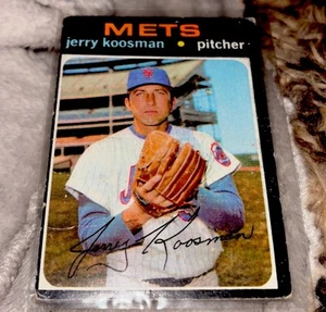 1971 Topps Baseball Jerry Koosman #335 Mets - Bild 1 von 4