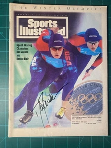 Dan Jansen Signed Autographed Sports Illustrated SI Full Magazine Olympics - Picture 1 of 2