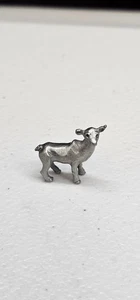 Pewter Cow 1" - Picture 1 of 5