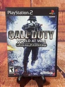 Call of Duty World at War Final Fronts Playstation 2 PS2 TESTED CLEAN Complete - Picture 1 of 4