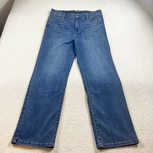 Denim elástico pierna recta tiro alto Buffalo David Bitton Alyssa 10/30 usado en excelente estado - Imagen 1 de 11